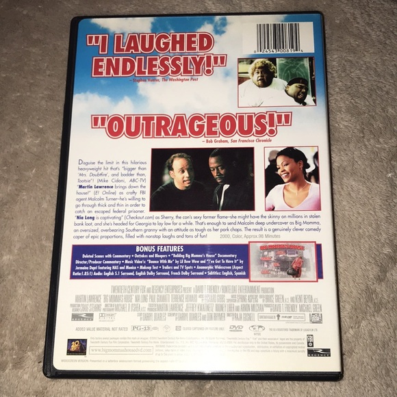 Big mommas house special edition widescreen dvd 💕 - Picture 2 of 3